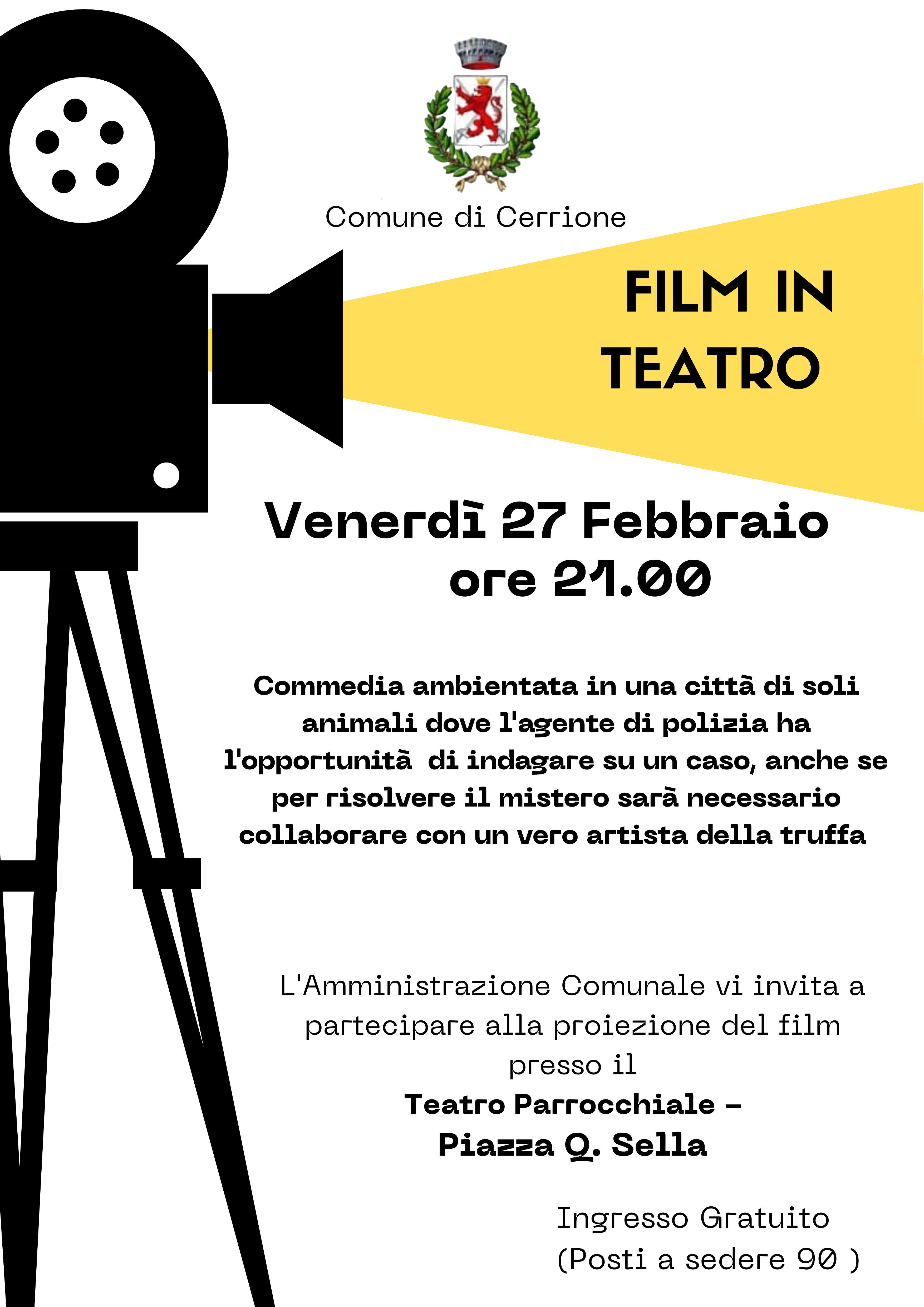 Film in teatro