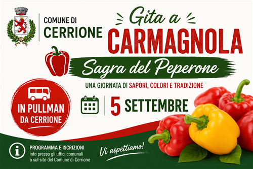 Gita a Carmagnola - Sabato 5 Settembre
