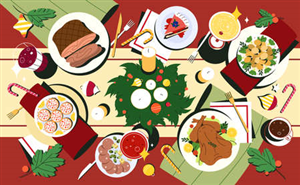 Pranzo degli anziani e scambio degli auguri per il nuovo anno